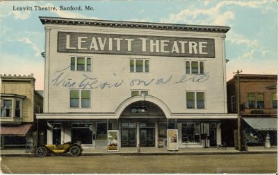 Leavitt Theatre
Dated 1917
