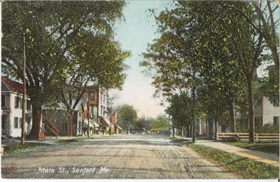 Main Street
Postmarked 1909
